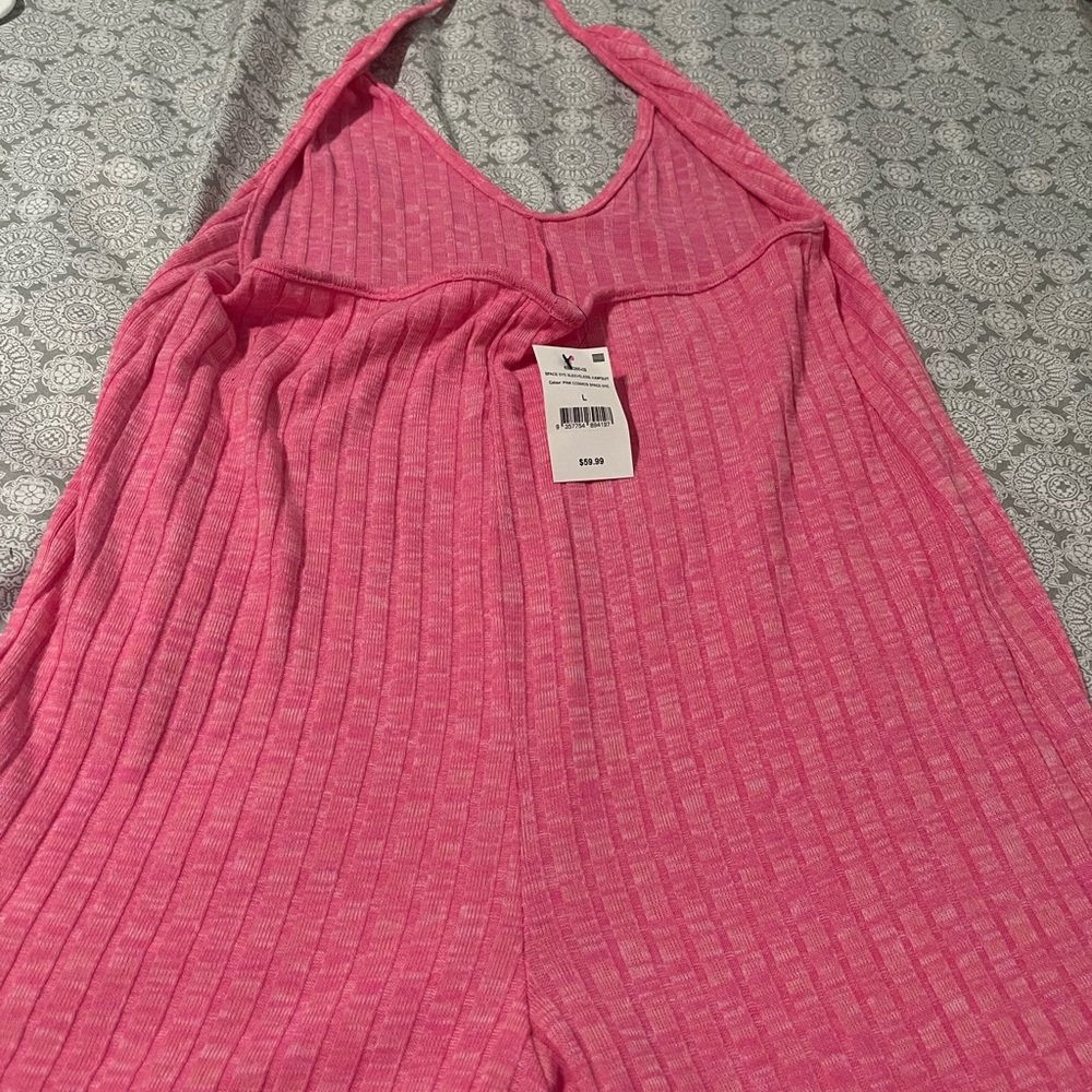 Halter top lounge wear jump suit